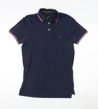 Tommy Hilfiger Men’s Blue Slim Fit Polo Shirt S