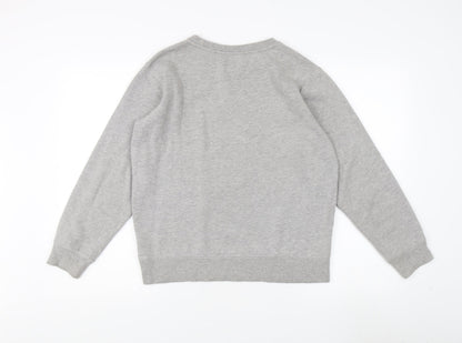 Champion Grey Large Pullover Sweatshirt for Unisex