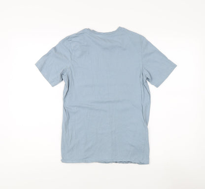 Jack & Jones Boys Blue T-Shirt, 14 Years, Casual, Logo Accent