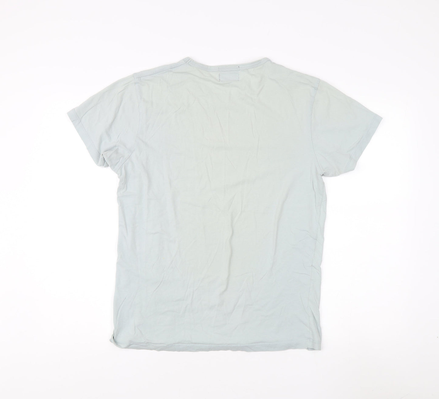 Mens UK Size L JACK & JONES Blue  T-Shirt