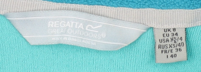 Regatta Women's Blue Pullover Sweatshirt, Size 8