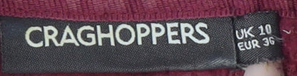 Craghoppers Women's Red Fleece Pullover UK 10
