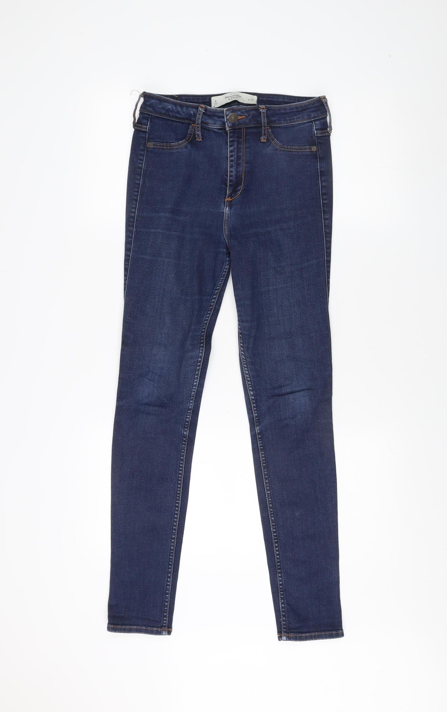 Abercrombie & Fitch Women's Blue Skinny Jeans Size 4