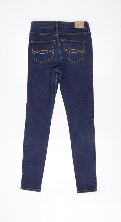 Abercrombie & Fitch Women's Blue Skinny Jeans Size 4