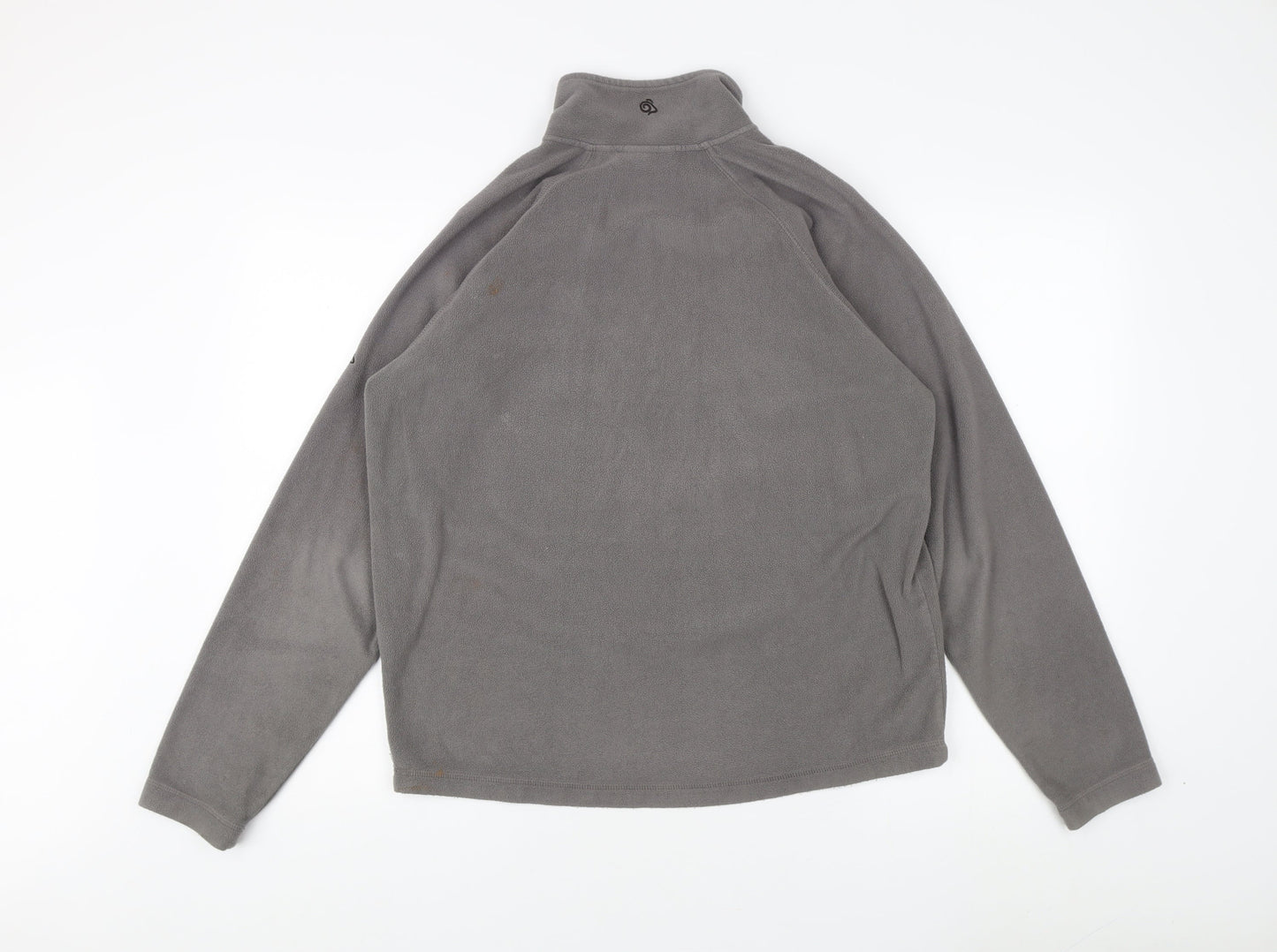 Mens UK Size S Craghoppers Grey 1/4 Zip Sweatshirt
