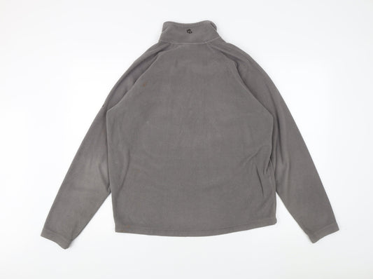 Mens UK Size S Craghoppers Grey 1/4 Zip Sweatshirt
