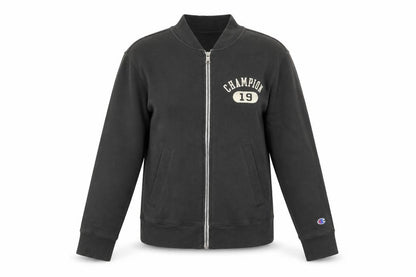 Champion Unisex Black S Basic Jacket Cotton Blend