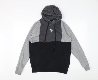 GK Men's Multicoloured Pullover Hoodie S