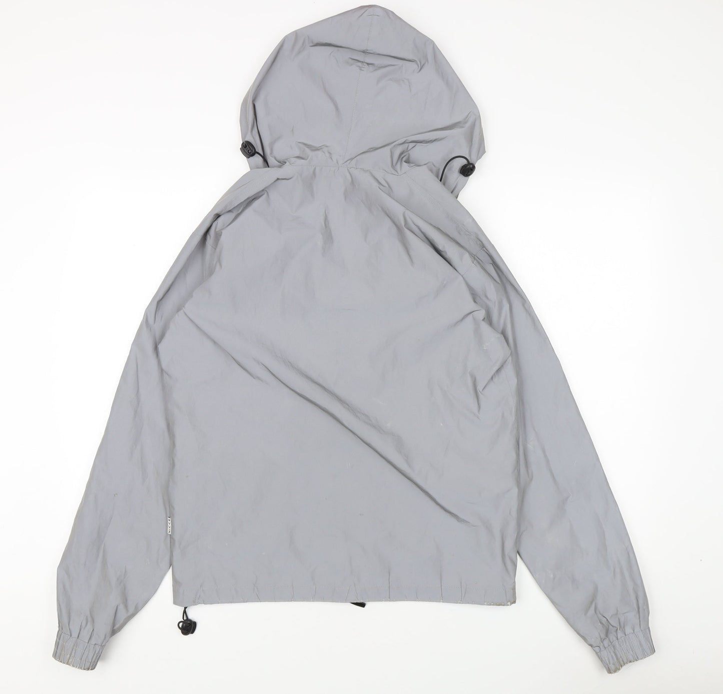 Mens UK Size XS NICCE Grey Windbreaker Coat