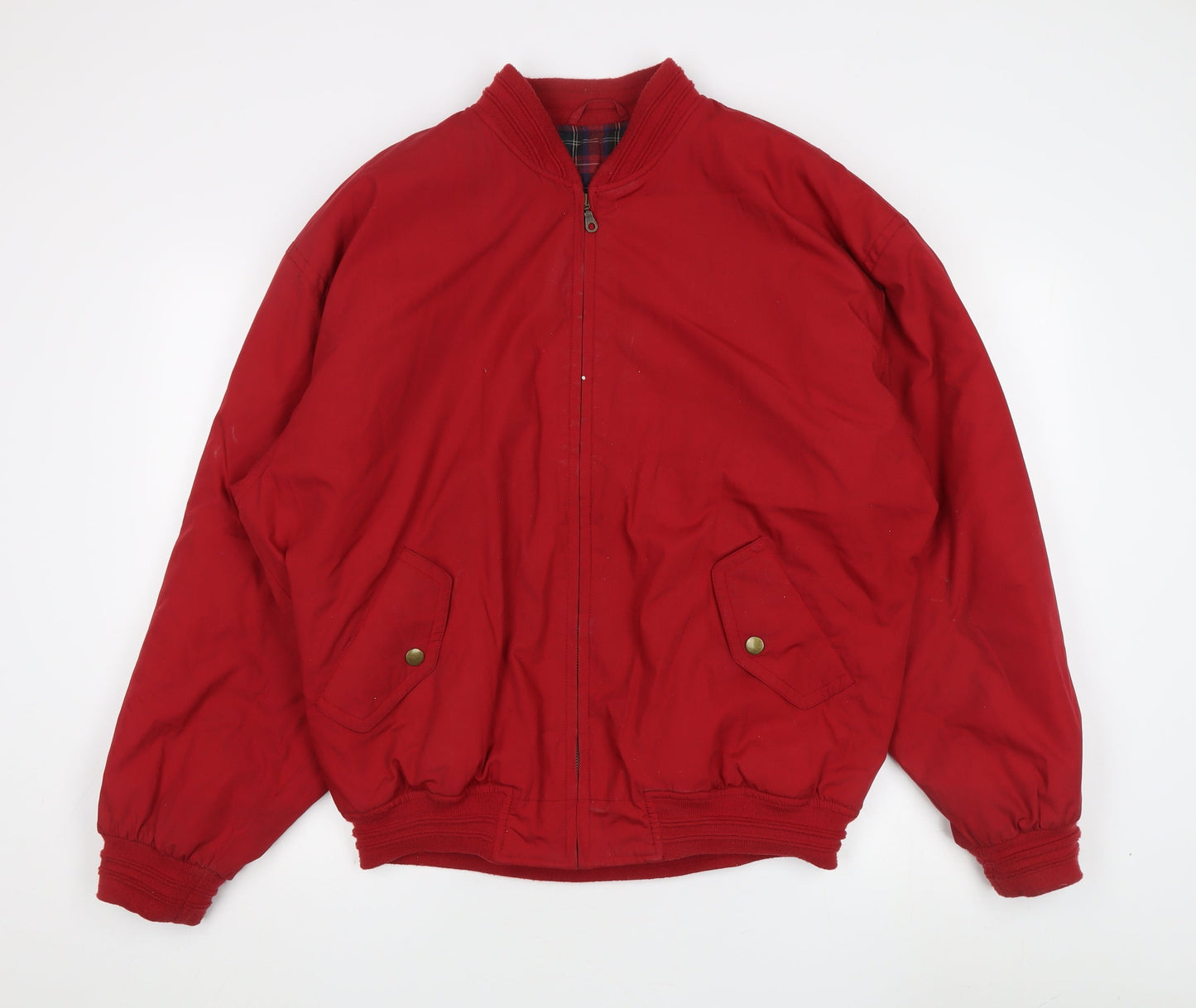 Mens UK Size L Burton Red Bomber Jacket