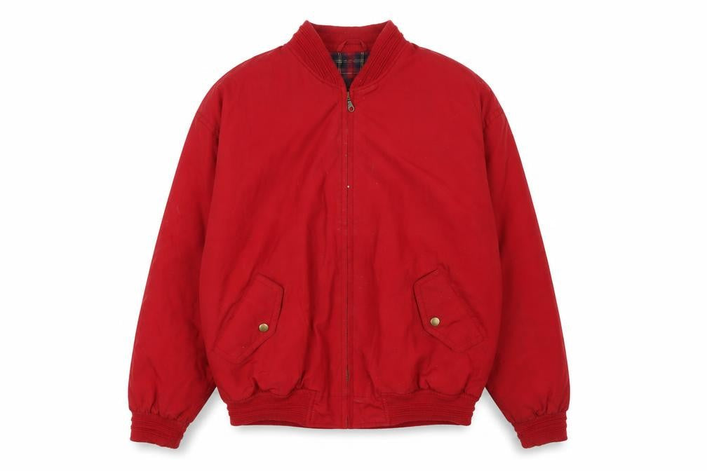 Mens UK Size L Burton Red Bomber Jacket