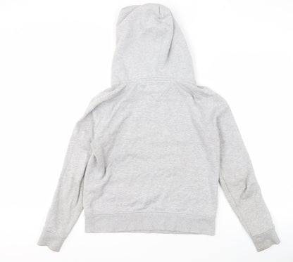 Mens UK Size S Hilfiger Denim Grey Pullover Hoodie