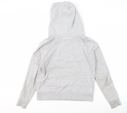 Mens UK Size S Hilfiger Denim Grey Pullover Hoodie