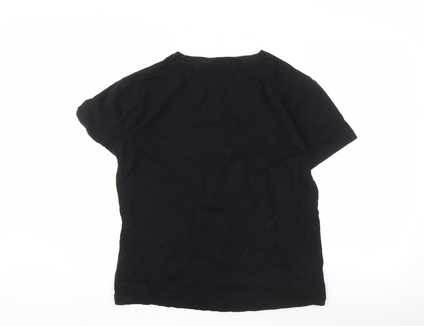 AJ Hackett Bungy Men's Black Graphic T-Shirt M Adventure