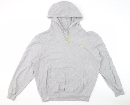 Threadbare Men's Grey Pullover Hoodie L