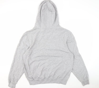 Threadbare Men's Grey Pullover Hoodie L