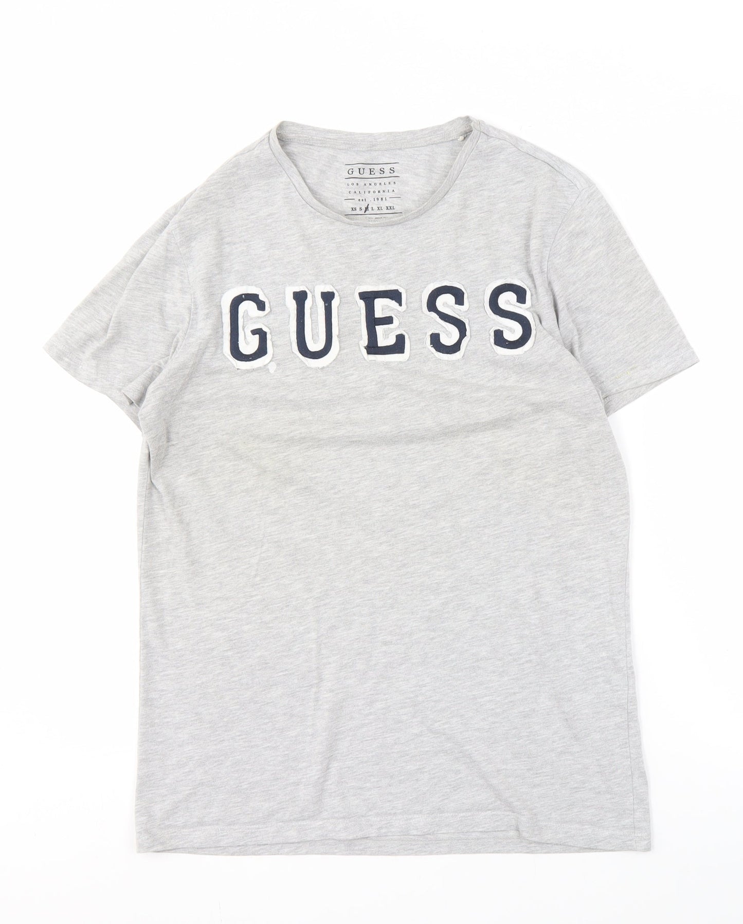 Mens UK Size L GUESS Grey  T-Shirt