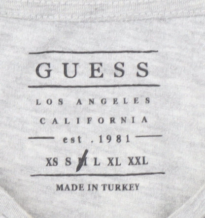 Mens UK Size L GUESS Grey  T-Shirt