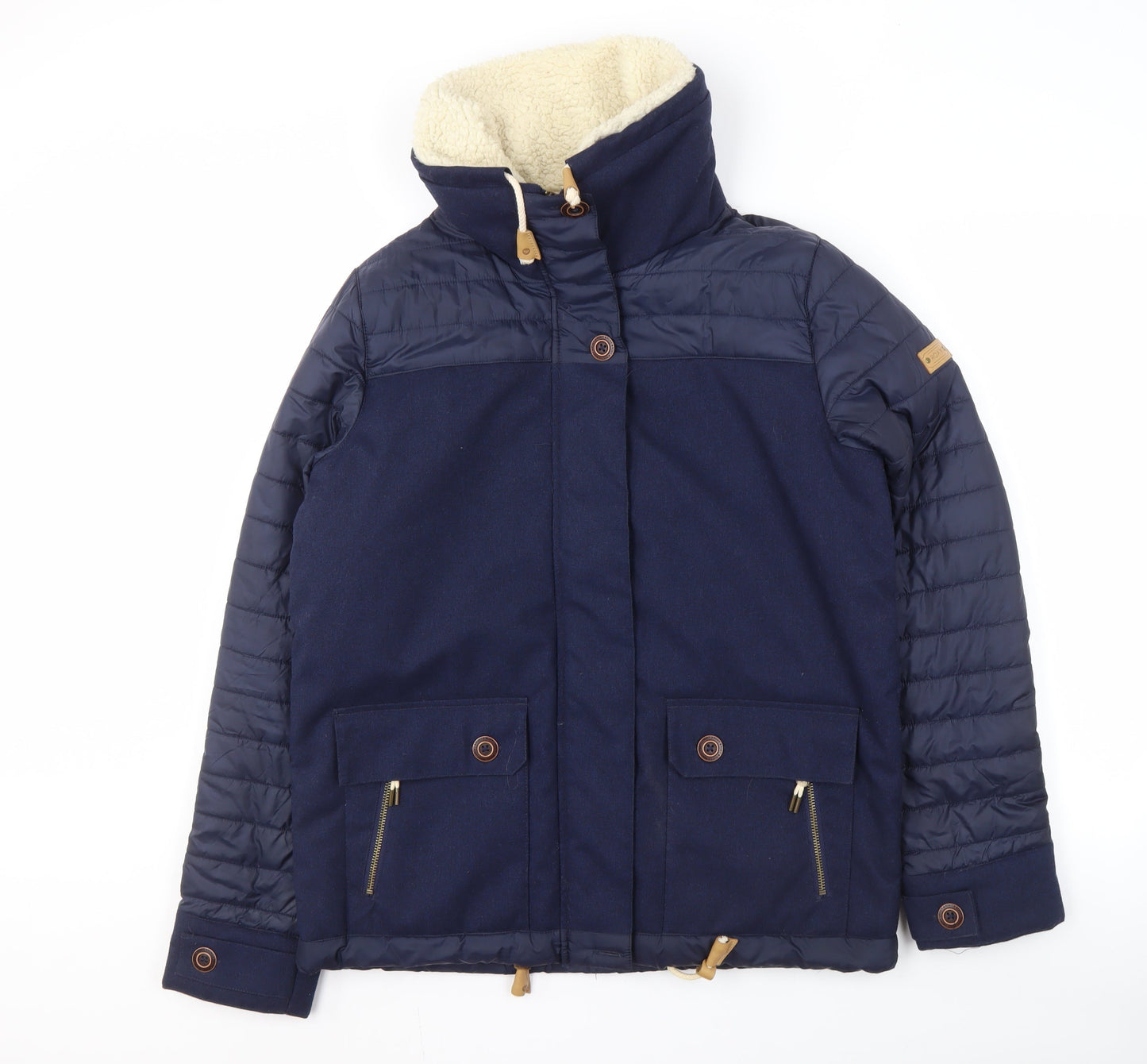 Mens UK Size L ROXY Blue Puffer Jacket