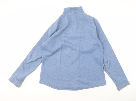 Adidas Women's Blue Lightweight Logo Sweatshirt L