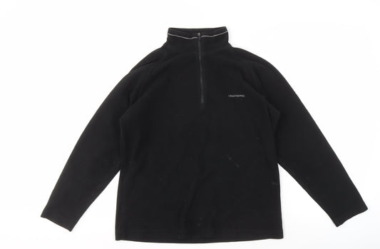 Craghoppers Women’s Black Fleece Pullover Sweatshirt Size 12