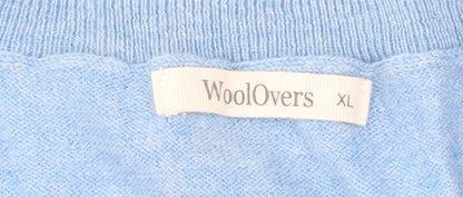 Womens UK Size XL Woolovers Blue Pullover Jumper