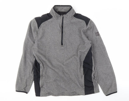 Under Armour Mens Grey 1/4 Zip Sweatshirt M