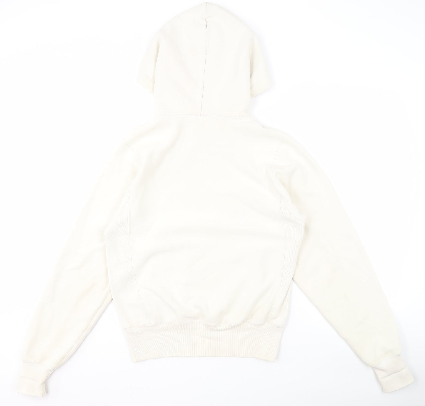 Mens UK Size XS Champion White Pullover Hoodie
