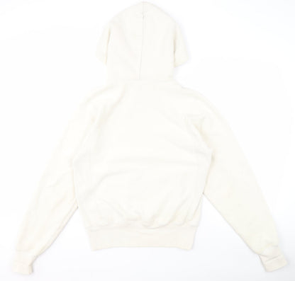 Mens UK Size XS Champion White Pullover Hoodie