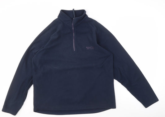 Mens UK Size L Regatta Blue Pullover Sweatshirt