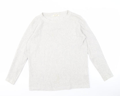 Womens UK Size 8 White Stuff Ivory Pullover Jumper
