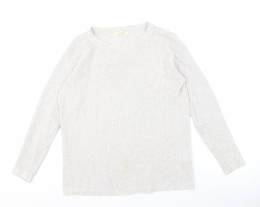Womens UK Size 8 White Stuff Ivory Pullover Jumper