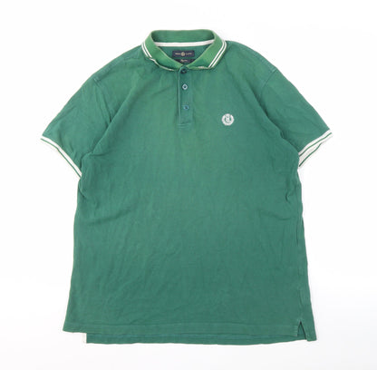 Henri Lloyd Green Men's Polo Shirt L Regular