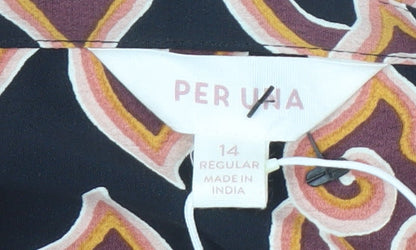Per Una Women's Multicoloured Dress Size 14