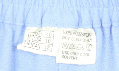 Frank Usher Women's Blue Midi Pencil Skirt - Size 12