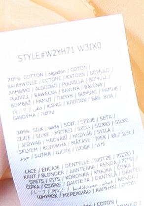 Guess Women's Beige Lace Blouse - XS, Casual & Lightweight