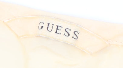 Guess Women's Beige Lace Blouse - XS, Casual & Lightweight