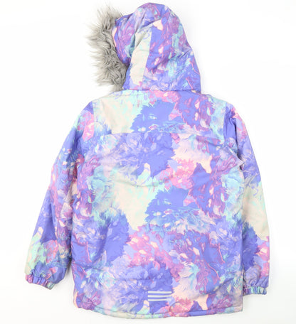 Mountain Warehouse Girls' Multicoloured Puffer Jacket 13 Years