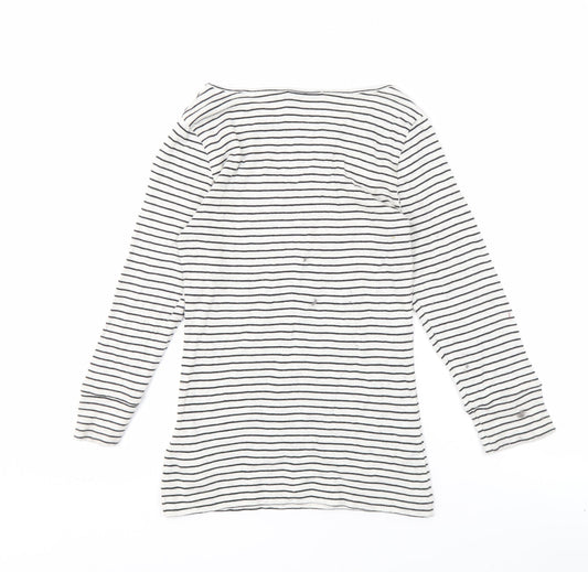 Womens UK Size 10 Whistles Multicoloured Basic T-Shirt