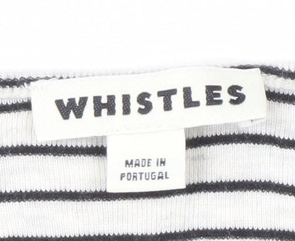 Womens UK Size 10 Whistles Multicoloured Basic T-Shirt