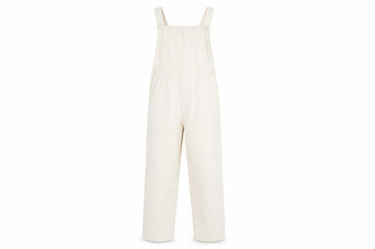 Women's DESIGN Ivory Dungaree Jumpsuit - Size 12