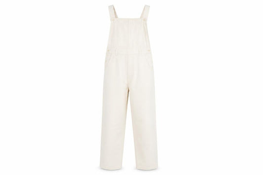Women's DESIGN Ivory Dungaree Jumpsuit - Size 12
