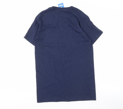 Premier League Men's Blue XL Sports Graphic Print T-Shirt