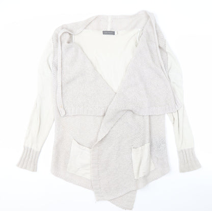 Womens UK Size 12 Mint Velvet Ivory Cardigan Jumper