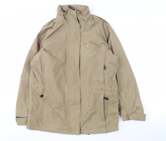 Mens UK Size S Trespass Beige Rain Coat