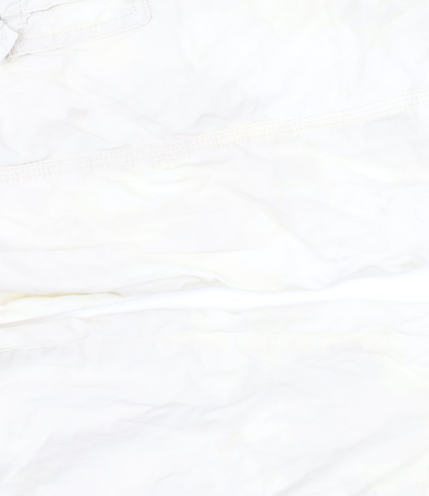 BDG Women's White Cargo Trousers M Cotton Casual