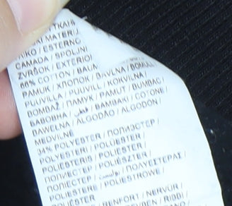 Puma Black Unisex Hoodie, XS, Logo, Cotton Blend