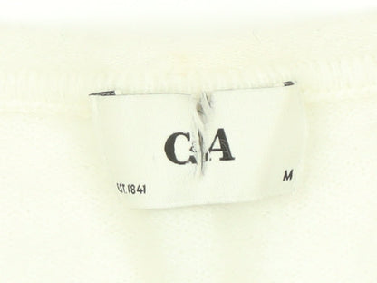 C&A Women's Multicoloured V-Neck Pullover Jumper M