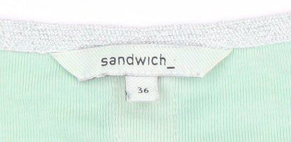 Sandwich Women's Green Linen Dress Size 8