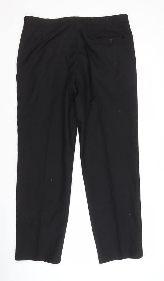 Marks and Spencer Black Mens Dress Pants Size 36